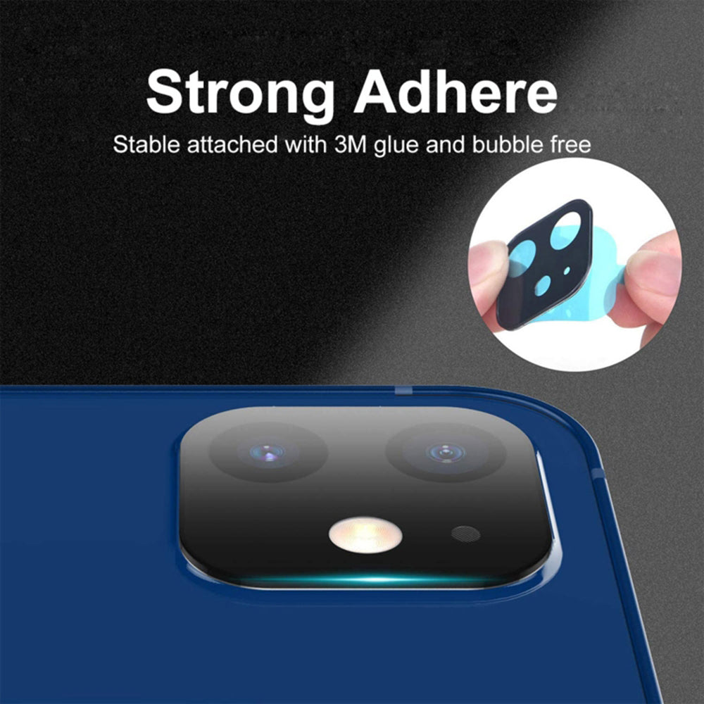 Протектор за задна камера Techsuit за Apple iPhone 17 Pro, закалено стъкло, оранжев