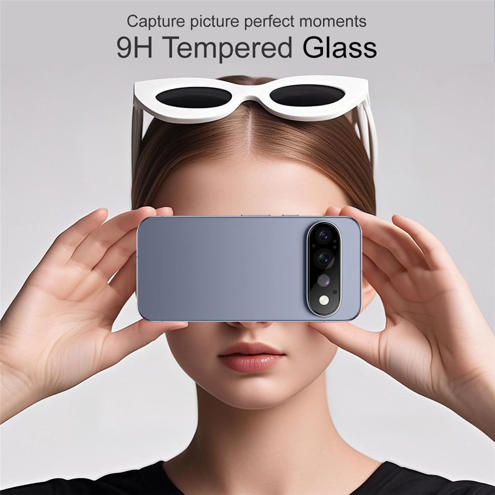 Протектор за задна камера Techsuit за Google Pixel 11 Pro, закалено стъкло, черен