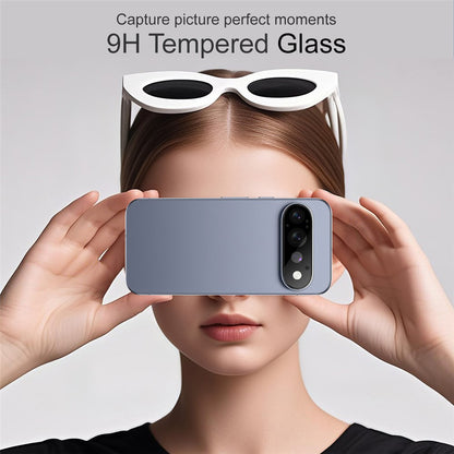 Протектор за задна камера Techsuit за Google Pixel 11 Pro, закалено стъкло, черен