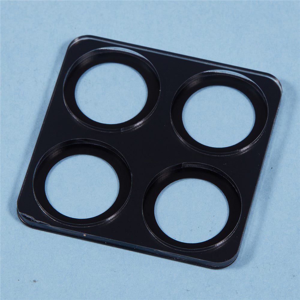 Фолио за защита на задната камера Techsuit за Honor 400 Smart 4G / X7d 4G / 400 Smart 5G, закалено стъкло, черно.