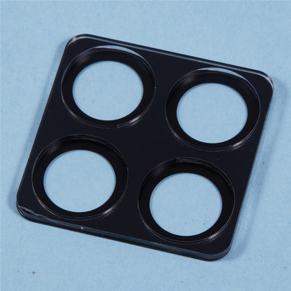 Фолио за защита на задната камера Techsuit за Honor 400 Smart 4G / X7d 4G / 400 Smart 5G, закалено стъкло, черно.