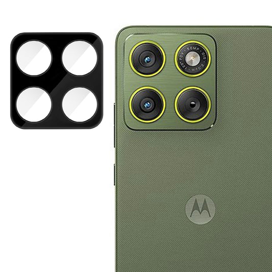 Фолио за защита на задната камера Techsuit за Motorola Edge 70, закалено стъкло, черно