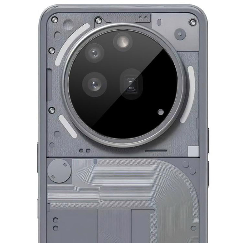 Протектор за задна камера Techsuit за Nothing Phone (3a) Pro, закалено стъкло, черен