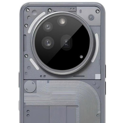 Протектор за задна камера Techsuit за Nothing Phone (3a) Pro, закалено стъкло, черен