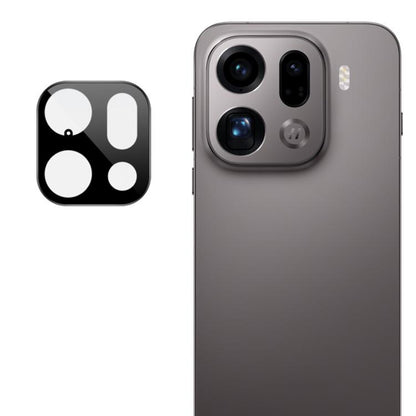 Защитно фолио за задна камера Techsuit за Oppo Find X9 Pro, закалено стъкло, черно