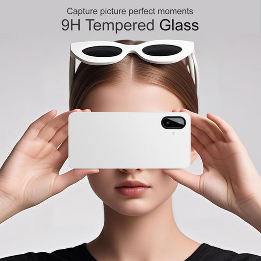 Протектор за задна камера Techsuit за Samsung Galaxy A07 4G A075, закалено стъкло, черен