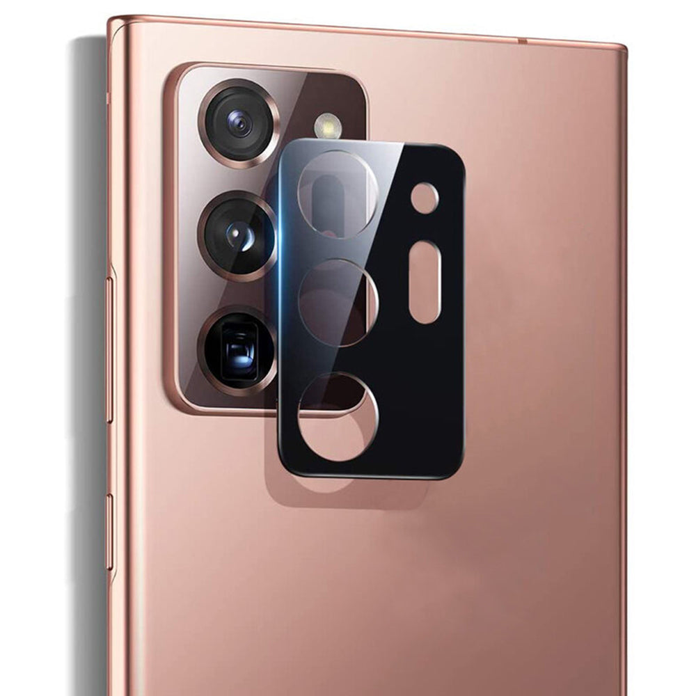 Протектор за задна камера Techsuit за Samsung Galaxy Note 20 Ultra 5G N986 / Note 20 Ultra N985, закалено стъкло, черен