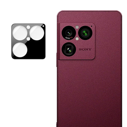 Защитно фолио за задната камера Techsuit за Sony Xperia 1 VIII, закалено стъкло, черно