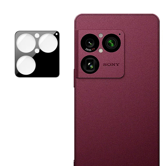 Защитно фолио за задната камера Techsuit за Sony Xperia 1 VIII, закалено стъкло, черно
