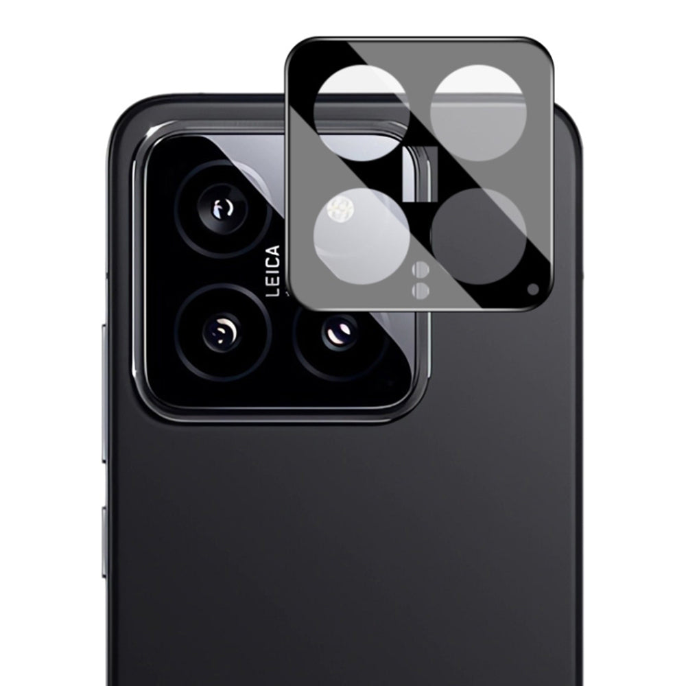 Протектор за задна камера Techsuit за Xiaomi 14, закалено стъкло, черен