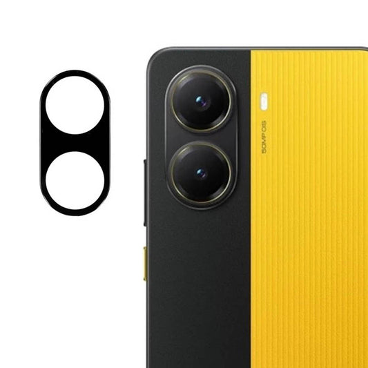 Протектор за задна камера Techsuit за Xiaomi Poco X7 Pro, закалено стъкло, черен