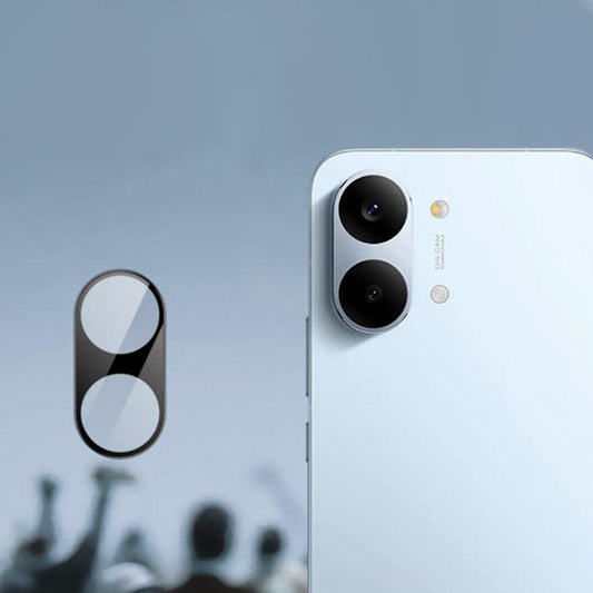 Защитно фолио за задна камера Techsuit за Xiaomi Poco X8 Pro Max, закалено стъкло, черно