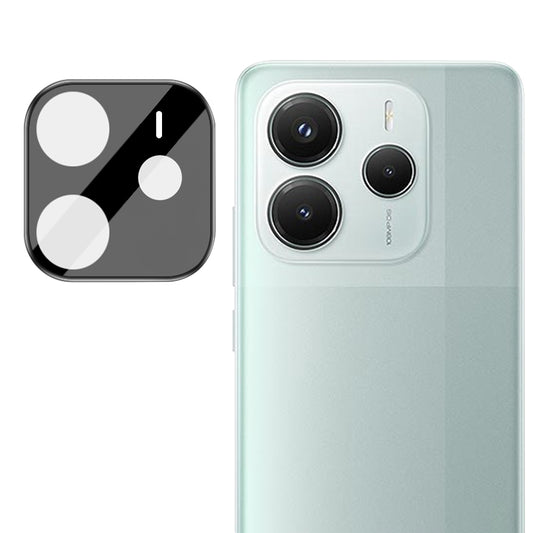 Протектор за задна камера Techsuit за Xiaomi Redmi Note 14 5G, закалено стъкло, черен