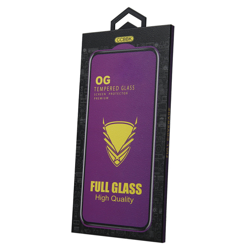 OEM OG Premium Screen Protector за Samsung Galaxy A52 A525 / A51 A515, Glass Shield, Full Glue, Black 