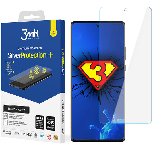 Защитно фолио за екран 3MK Silver Protect+ за Motorola Edge 30 Ultra, Пластмаса