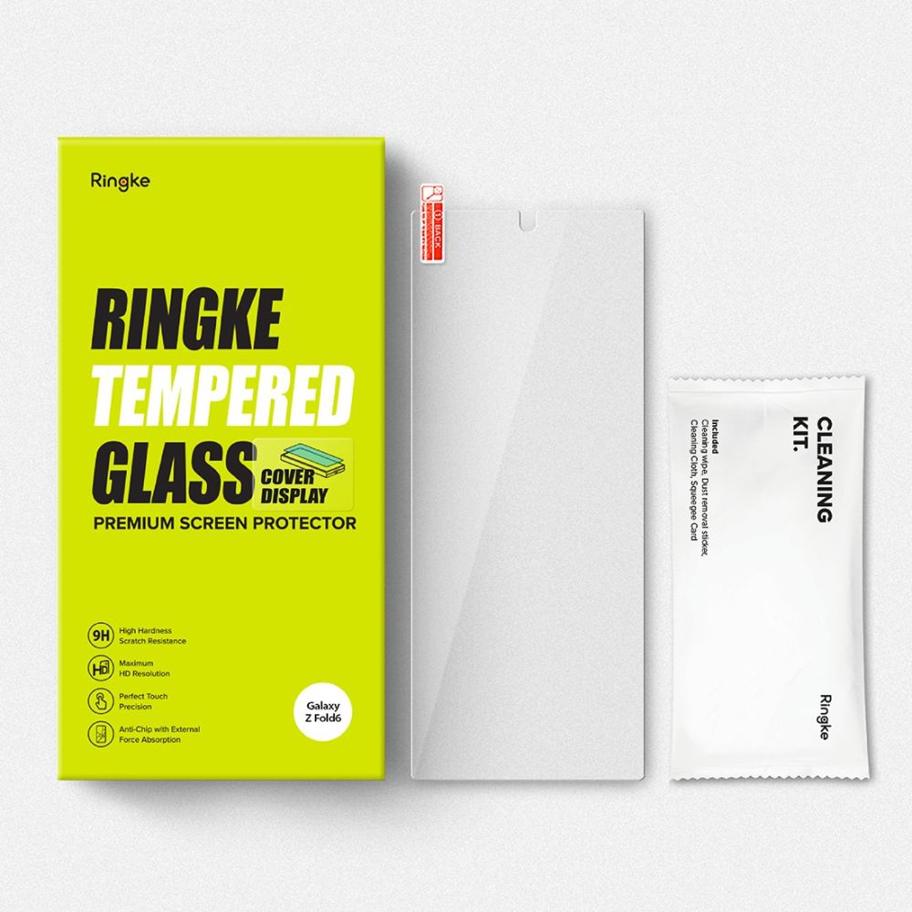 Защитен екран Ringke Cover Display за Samsung Galaxy Z Fold6 F956, защитено стъкло, AB Ultra Glue, комплект 2 броя, външен екран