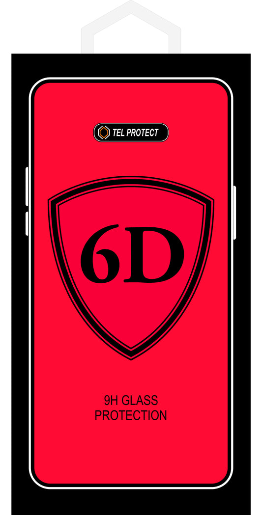 OEM протектор за екран за Samsung Galaxy A51 5G A516 / A51 A515, закалено стъкло, пълно залепване, 6D, черен