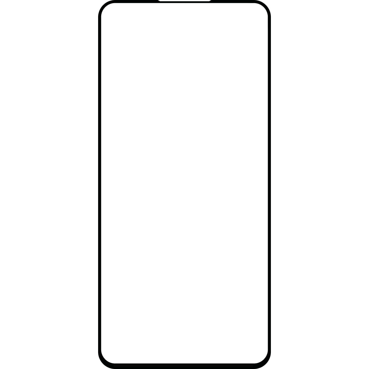 OEM протектор за екран за Xiaomi Redmi Note 14 5G, закалено стъкло, пълно залепване, 5D, черен