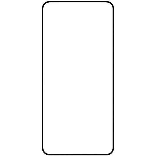OEM протектор за екран за Samsung Galaxy A56 A566, закалено стъкло, пълно залепване, 5D, черен