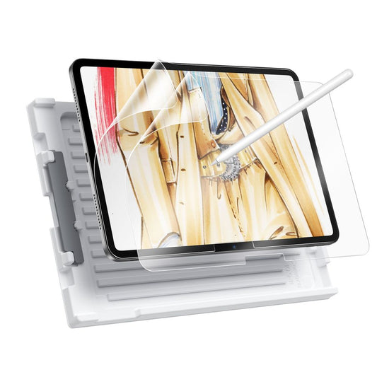 Матирана защитна фолио за екран ESR Paper Feel за Apple iPad Pro 11 (2025) / iPad Pro 11 (2024), пластмаса, комплект 2 броя