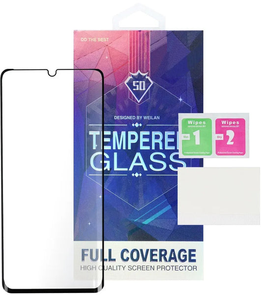 OEM протектор за екран за Xiaomi Redmi Note 14 Pro+ 5G, закалено стъкло, пълно залепване, 5D, черен