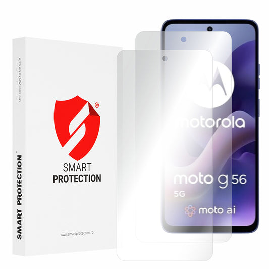 Протектор за екран Smart Protection Premium Classic за Motorola Moto G56, пластмаса, комплект от 2 броя