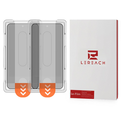 Протектор за екран Privacy Lereach за Xiaomi 17T Pro, закалено стъкло, пълно залепване, комплект от 2 броя
