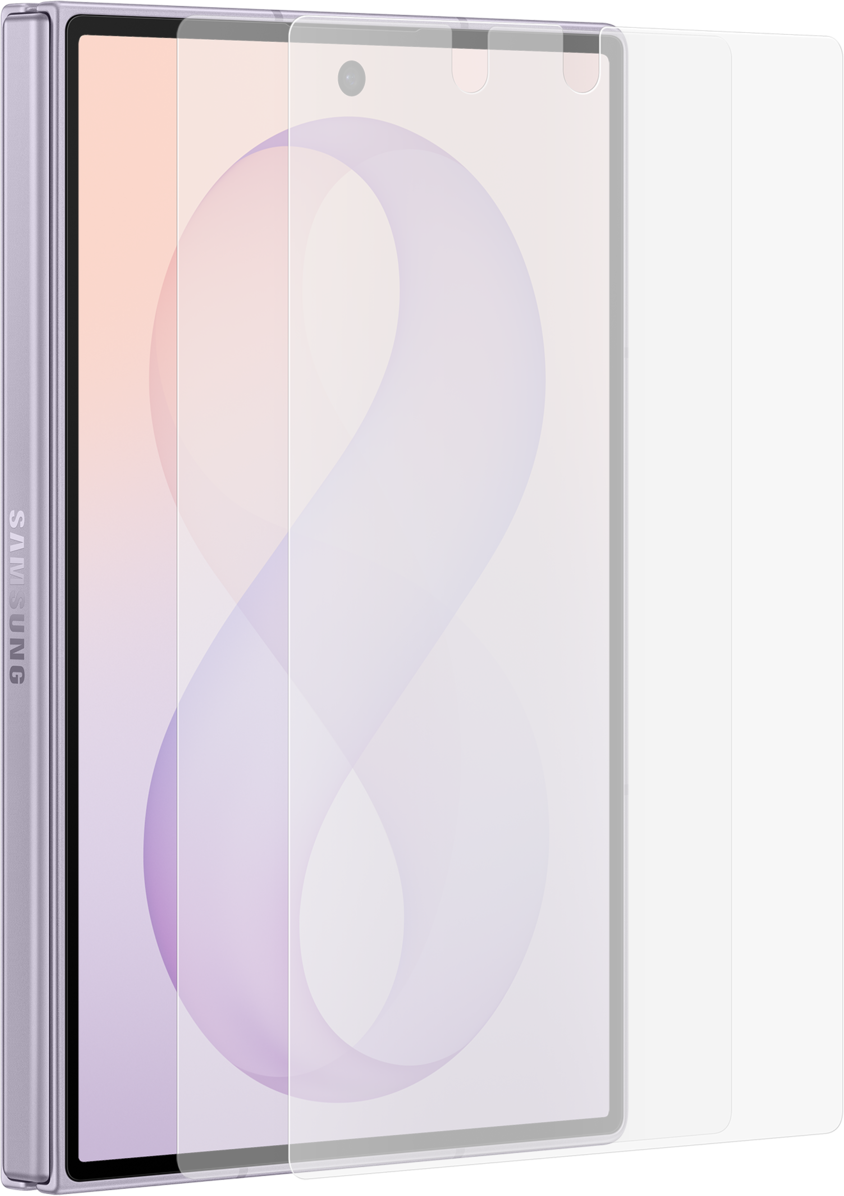 Външна защитна фолио за екран с антиотражателно покритие за Samsung Galaxy Z Fold8 F971, пластмасова, комплект от 2 броя EF-UF971CTEGWW
