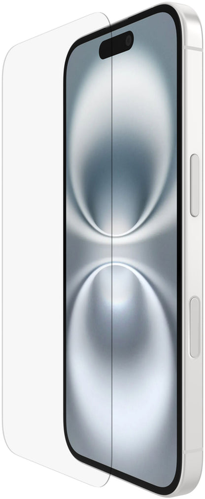 Протектор за екран Belkin ScreenForce TemperedGlass за Apple iPhone 16 / 15 / 14 Pro, закалено стъкло, пълно залепване OVA135zz