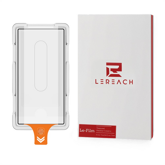 Протектор за външен екран Lereach за Samsung Galaxy Z Fold8 Ultra F976 / Z Fold7 F966, закалено стъкло, пълно залепване, черен