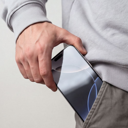 Tech-Protect OneTouch Screen Protector for Apple iPhone 18 Pro Max / 17 Pro Max, Tempered Glass, Full Glue, Set of 2 pieces, Transparent