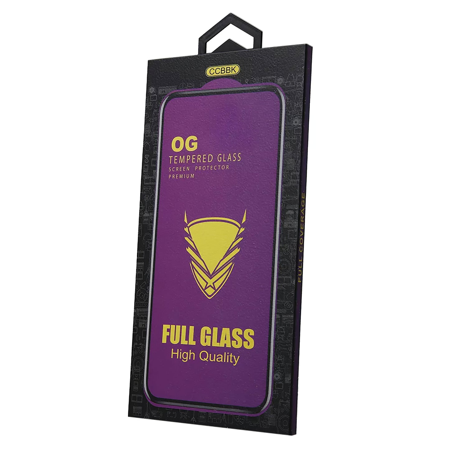 OEM OG Premium Screen Protector за Samsung Galaxy S23 FE S711, Glass Shield, Full Glue, Black 