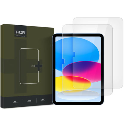 Протектор за екран HOFI PRO+ за Apple iPad (2025) / (2022), закалено стъкло, пълно залепване, комплект 2 броя