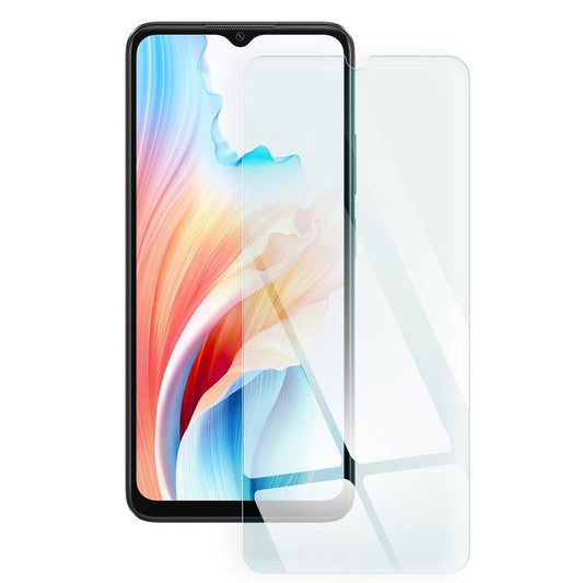 Протектор за екран Blue Star за Oppo A38, закалено стъкло, пълно залепване