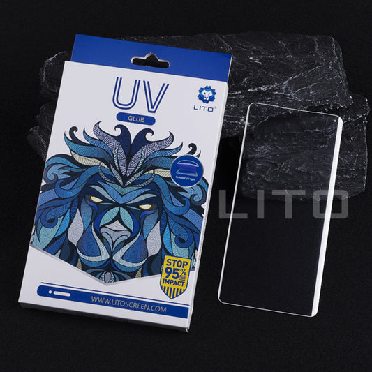 Протектор за екран Lito за Samsung Galaxy Note 10+ 5G N976 / Note 10+ N975, закалено стъкло, UV лепило, 3D