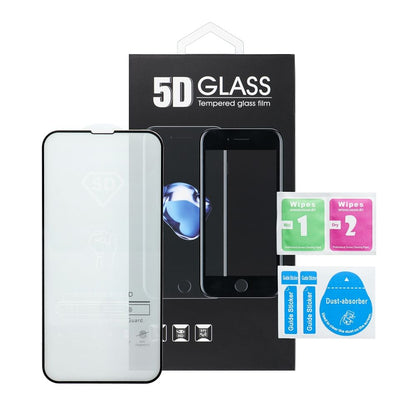 OEM Screen Protector Film for Honor 400 Lite, Tempered Glass, Full Glue, 5D, Black