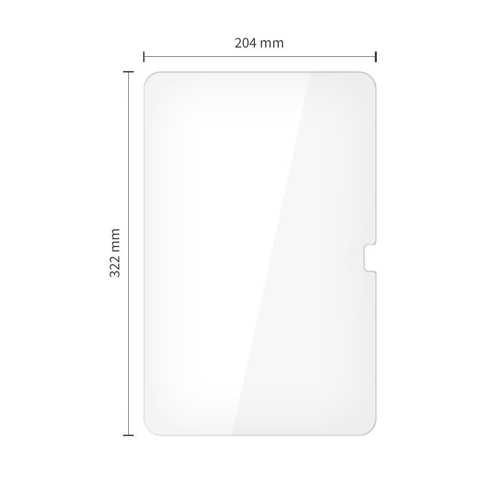 Защитно фолио за екран Tech-Protect FIT+ за Samsung Galaxy Tab S11 Ultra / Tab S10 Ultra, закалено стъкло, пълно залепване, комплект 2 броя, 2.5D