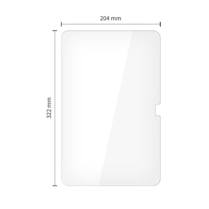 Защитно фолио за екран Tech-Protect FIT+ за Samsung Galaxy Tab S11 Ultra / Tab S10 Ultra, закалено стъкло, пълно залепване, комплект 2 броя, 2.5D