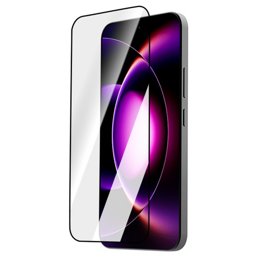 Протектор за екран Lereach за Xiaomi 17T Pro, закалено стъкло, пълно залепване, черен