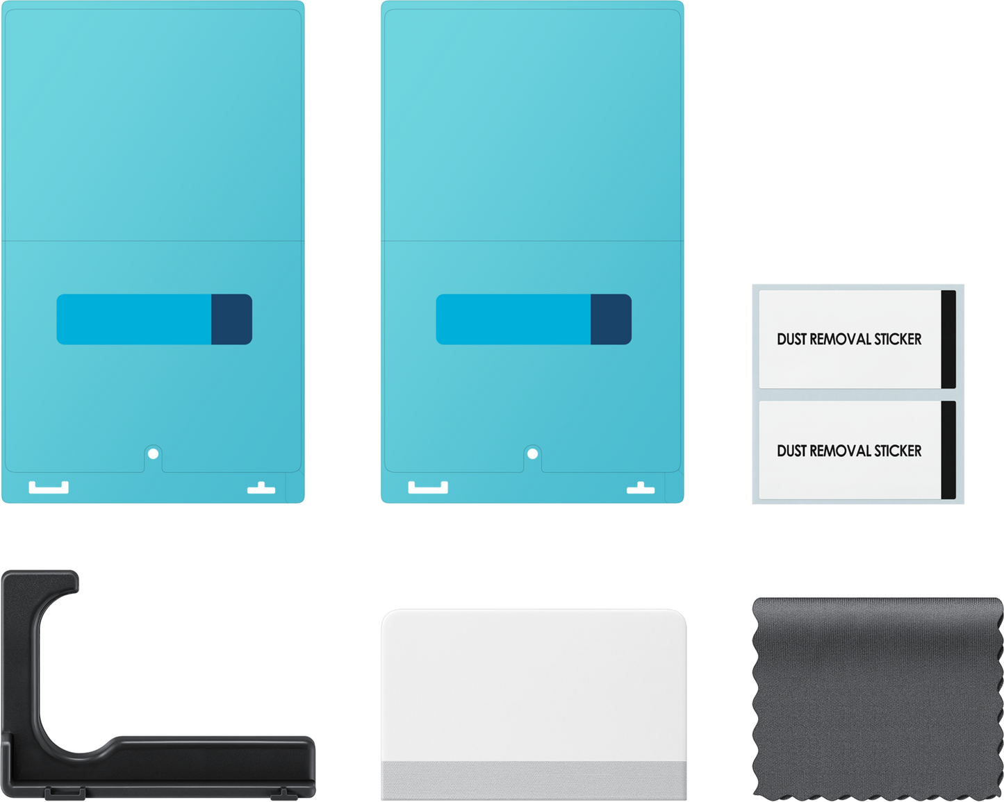 Външна защитна фолио за екран с антиотражателно покритие за Samsung Galaxy Z Fold8 F971, пластмасова, комплект от 2 броя EF-UF971CTEGWW