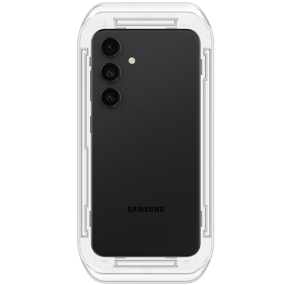 Spigen GlastR EZ FIT Screen Protector for Samsung Galaxy S25+ S936 / S24+ S926, Tempered Glass, Full Glue, Set of 2 pieces AGL07432