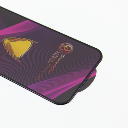 Протектор за екран OG Premium за Apple iPhone 12 Pro Max, закалено стъкло, пълно залепване, комплект от 10 броя, черен