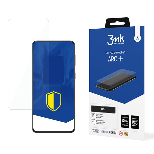 Протектор за екран 3MK ARC+ за Samsung Galaxy S21 5G G991, пластмаса