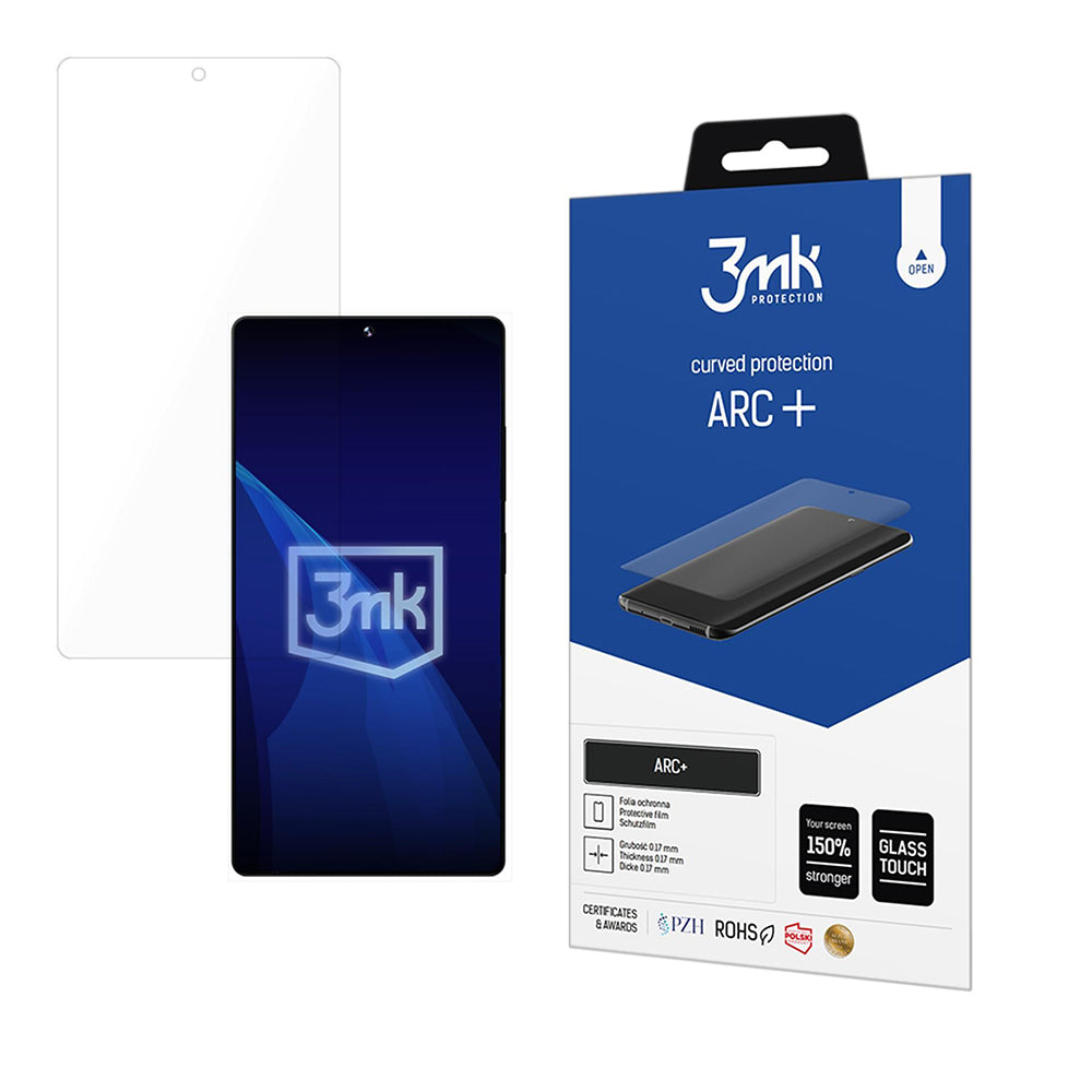 Протектор за екран 3MK ARC+ за Samsung Galaxy S25 Ultra S938, пластмаса
