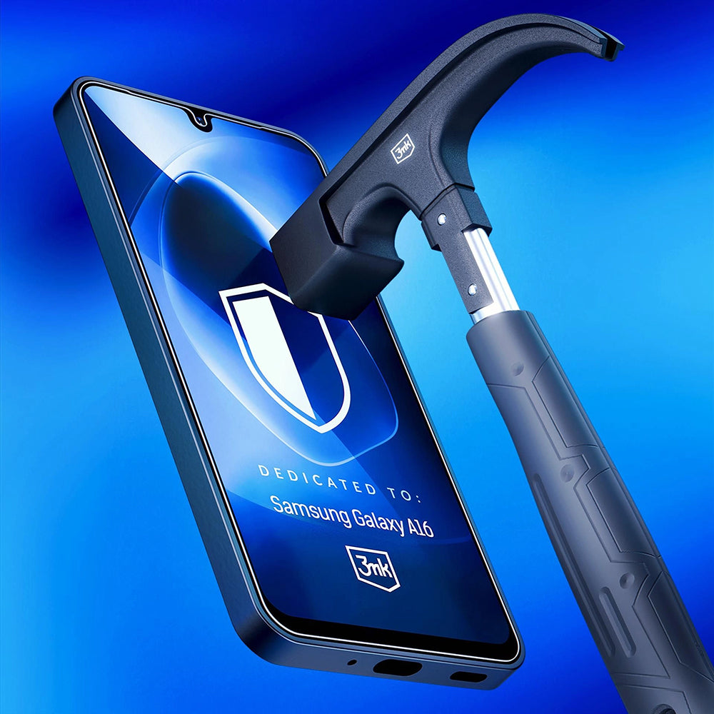 Защитно фолио 3MK FlexibleGlass Lite за екран на Apple iPhone 17, Гъвкаво стъкло, Пълно залепване