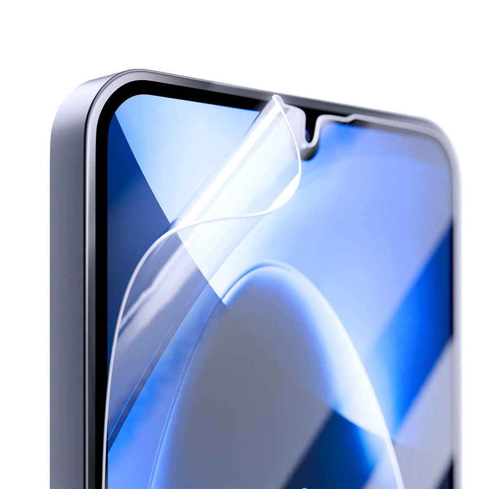 Защитно фолио 3MK FlexibleGlass Lite за екран на Apple iPhone 17, Гъвкаво стъкло, Пълно залепване
