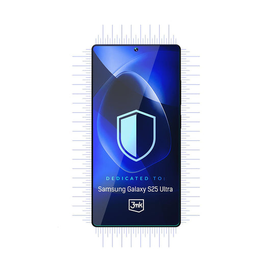 Протектор за екран 3MK FlexibleGlass за Samsung Galaxy S25 Ultra S938, гъвкаво стъкло, пълно залепване