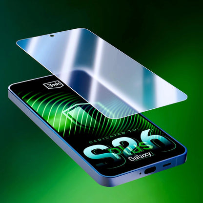 Фолио за защита на екрана 3MK FlexibleGlass за Samsung Galaxy S26 Ultra S948, Гъвкаво стъкло, Пълно залепване
