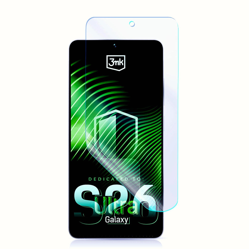 Фолио за защита на екрана 3MK FlexibleGlass за Samsung Galaxy S26 Ultra S948, Гъвкаво стъкло, Пълно залепване