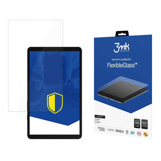 Протектор за екран 3MK FlexibleGlass за Samsung Galaxy Tab A11+ / Tab A9+, гъвкаво стъкло, пълно залепване